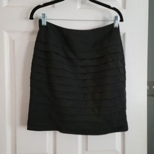 Mini black skirt